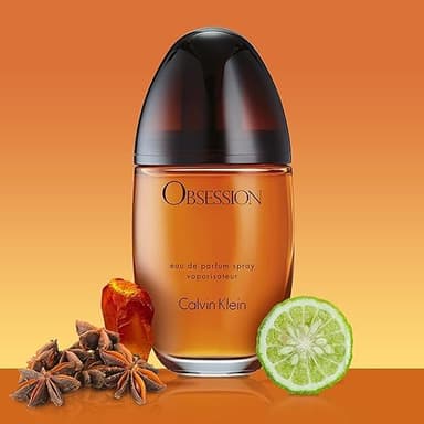 Calvin Klein Obsession for Her, Eau de Parfum, Fresh Bergamot accord With Notes of Mandarin, Lavender and Sage, Medium Longevity, 30ml view 2