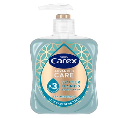 Carex Advanced Care Sea Minerals Antibacterial Hand Wash, 3x More Moisturisers, Clean & Protect Hands, Bulk Buy, Pack of 6 x 250ml view 2