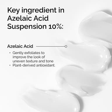 The Ordinary Azelaic Acid Suspension 10%, Brightening Formula for Uneven and Blemish-Prone Skin, Suitable for Rosacea-Prone Skin, 30ml view 2