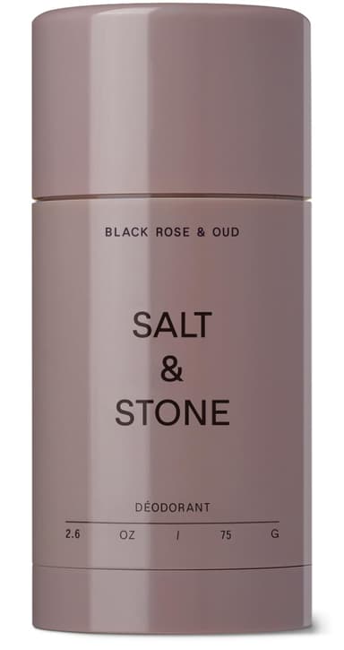 Salt & Stone Aluminum Free Deodorant | Extra Strength 48 Hour Protection for Women & Men | Made with Seaweed Extracts, Niacinamide & Prebiotics | Black Rose & Oud view 1