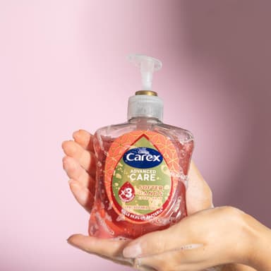 Carex Advanced Care Macadamia Oil Antibacterial Hand Wash, 3x More Moisturisers, Clean & Protect Hands, Bulk Buy, Pack of 6 x 250ml view 3