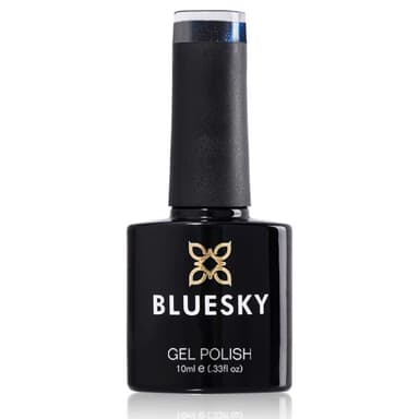 BLUESKY Gel Nail Polish, Cat Eye Coat, Blue, KA548, 10ml Gel Polish (Requires curing under UV/LED Lamp and a Dark Base to obtain effect pictured) view 3