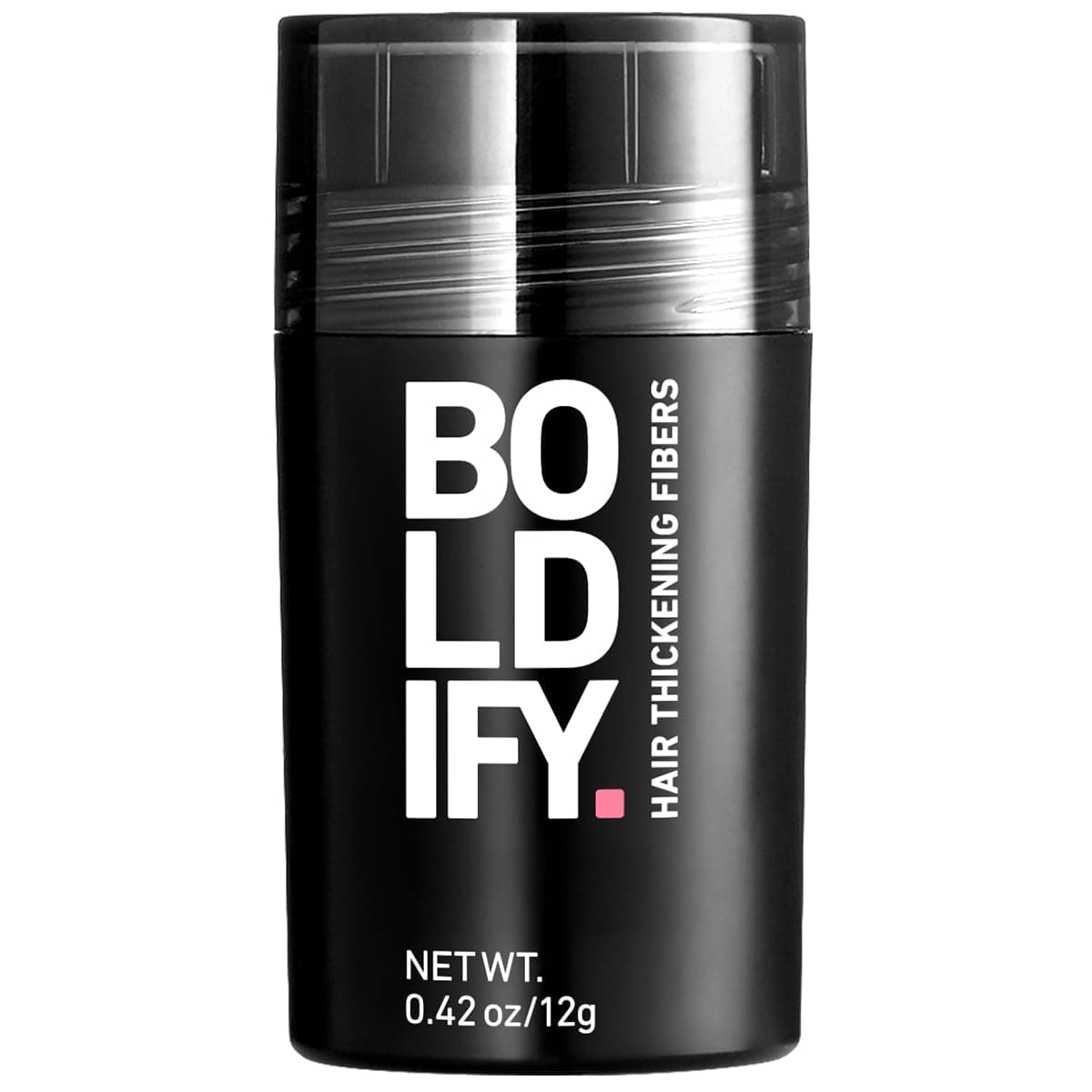 BOLDIFY Hair Fibres (12g) - Fill In Thinning and Fine Hair for an Instantly Fuller, Thicker Look - 14 Shades for Women and Men - Dark Grey