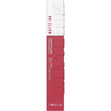 Maybelline New York Super Stay Matte Ink Pinks Lipstick, 155 Savant Nude, 26G view 1