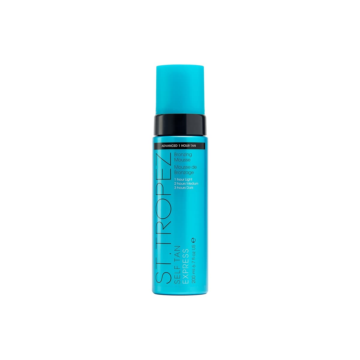 St.Tropez Self Tan Express Mousse, Fast Acting Fake Tan, Develops in 1-3 Hours, Streak-Free Finish, Vegan, Natural & Cruelty Free, 200 ml