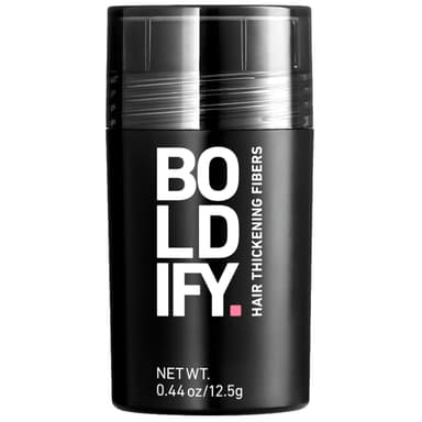 BOLDIFY Hair Fibres (12.5g) - Fill In Thinning and Fine Hair for an Instantly Fuller, Thicker Look - 14 Shades for Women and Men - Dark Blonde view 1