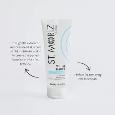 St Moriz FAKE AWAY Self Tan REMOVER 200ml In Shower Body Scrub to remove Self Tan view 2