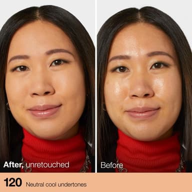 Maybelline New York Liquid Foundation, Matte & Poreless, Full Coverage and Blendable, Normal to Oily Skin, Fit Me, 120 Classic Ivory view 4