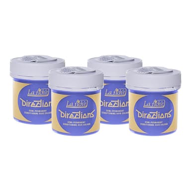 4 X La Riche Directions Semi-Permanent Hair Color 88ml Tubs - White Toner view 2