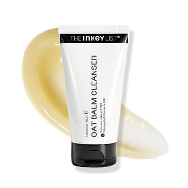 The INKEY List Oat Cleansing Balm 150ml – New & Improved Formula, Makeup & SPF Remover, 5% Oat Kernel Oil for Hydration & Skin Barrier Support, Gentle Cleanser for Sensitive Skin view 1