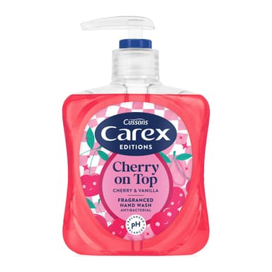 Carex Cherry On Top Antibacterial Handwash 6x250ml, Antibacterial view 2