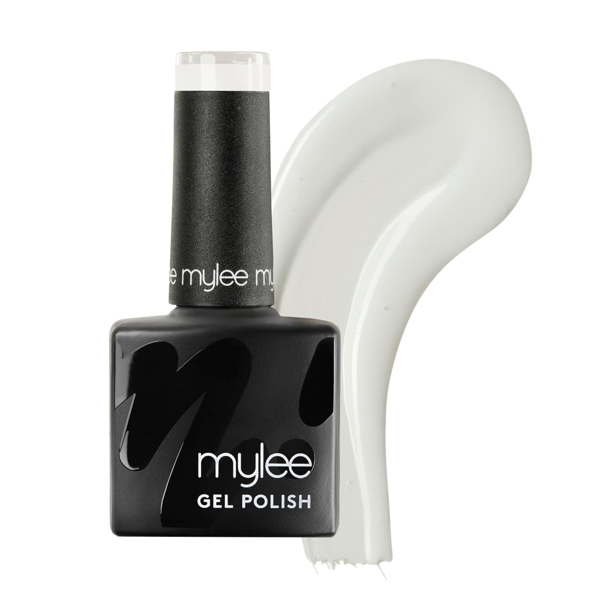 Mylee Gel Nail Polish 8ml [Break The Ice] - UV/LED Soak-Off Nail Art Manicure Pedicure for Professional, Salon & Home Use [White Range] - Long Lasting & Easy to Apply