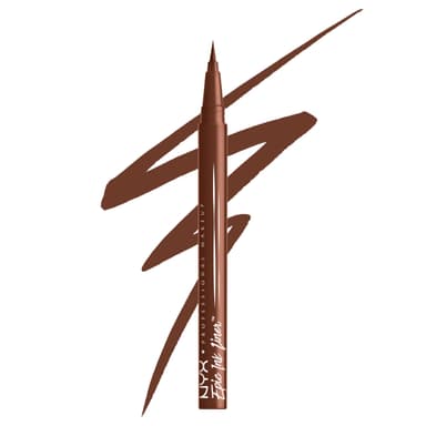 NYX PROFESSIONAL MAKEUP Epic Ink Liner, Waterproof Liquid Eyeliner with Vegan Formula - Graham Cracker (Light Brown Matte) view 1