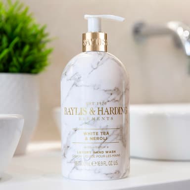 Baylis & Harding Elements White Tea & Neroli Hand Wash, 500 ml (Pack of 3) - Vegan Friendly view 4