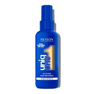 UniqOne Revlon Hair Treatment - Relaxing Fragrance Leave-in Professional Multi-benefit Hair Treatment - Repair, Detangle, Control Frizz & Style – Vanilla & Jasmine - 150 ml ​ view 1
