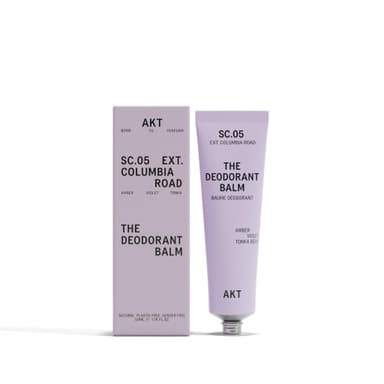 AKT Deodorant Balm 1.7 Fl Oz, Natural Deodorant for Men and Women, Award-Winning, Multi-use, Cream Deo Without Aluminum, Sc.05 Columbia Road, Plastic Free, All Genders view 1