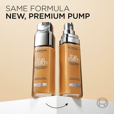 L'Oréal Paris Foundation for Face, Skincare Infused with Hyaluronic Acid, True Match Hydrating Liquid Foundation for All Skin Tones, SPF 16, 5W Golden Sand, 30 ml view 3