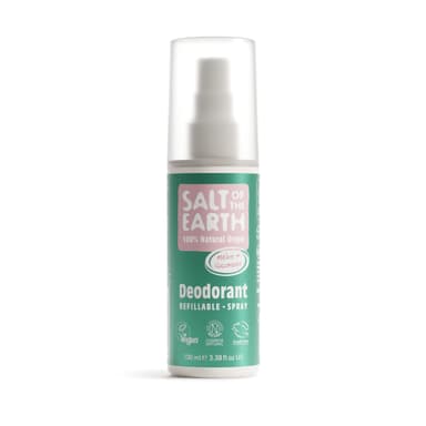 Salt Of the Earth Natural Deodorant Spray, Melon & Cucumber - Vegan, Long Lasting Protection, Leaping Bunny Approved, Made in the UK, 100 ml view 1