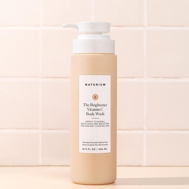 Naturium The Brightener Vitamin C Body Wash, Gentle Cleanser | 16.9 FL OZ / 500 ML view 3