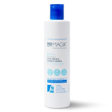 Sea Magik Conditioner for Dry or Damaged Hair - Infused with Hydrating Dead Sea Salt, Organic Seaweed, Coconut Oil, and More, Moisturiser for All Hair Types, Vegan, Cruelty Free (300ml) view 1