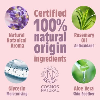 Salt of the Earth - Natural Deodorant Roll On - Lavender & Vanilla - Vegan Formula with Effective Long-Lasting Protection, Made in the UK - Suitable for Women, Men & Kids - 75ml view 3