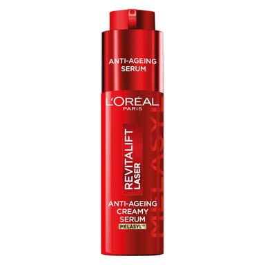 L'Oréal Paris Anti-Aging Serum, Revitalift Triple Laser Creamy Serum with Melasyl™ + Vitamin C + Niacinamide, Corrects Dark Spots & Radiance, Clinical Results, 50ml view 1