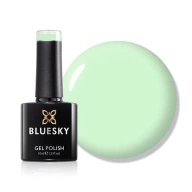Bluesky Gel Nail Polish, Mental Mint A047, Light Green, Long Lasting, Chip Resistant, 10 ml (Requires Drying Under UV LED Lamp) view 1