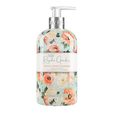 Baylis & Harding Royale Garden Peach Peony & Jasmine Hand Wash 500ml,pack of 6 view 2
