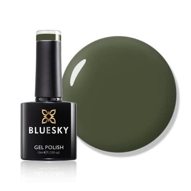 Bluesky Gel Nail Polish, Seductive, Aw19, Green, Long Lasting, Chip Resistant, 10 ml (Requires Drying Under UV LED Lamp) Fw1909 view 1