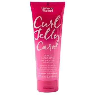 Umberto Giannini Curl Jelly Care, Vegan & Cruelty Free De-Frizz Conditioner for Curly or Wavy Hair, 250 ml view 1