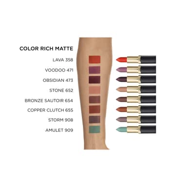 L'Oreal Paris Color Riche Magnetic Stones Matte Lipstick 358 Lava 5ml view 3