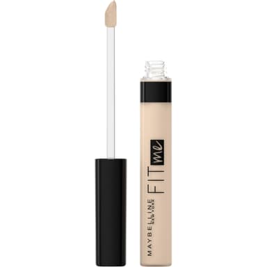 Maybelline Concealer, Fit Me! Full Coverage Concealer for Face, Oil Free, Delivers Even Complexion, Non-Comedogenic, Matte & Poreless Ultra Blendable, Shade: 03 Porcelain, 6.8 ml view 1