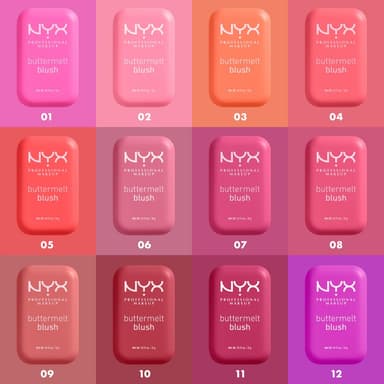 NYX Professional Makeup Buttermelt Powder Blush, Up To 12H Wear, Seamless Blending, Fade and Transfer Resistant, With Shea and Mango Butter, Vegan Formula, Shade: Getting Butta view 4