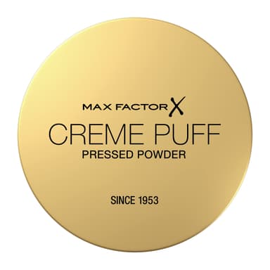 Max Factor Creme Puff Pressed Compact Powder, Glowing Formula for All Skin Types, 005 Translucent, 21 g view 1