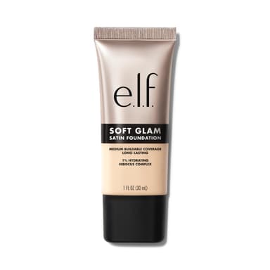 e.l.f. Soft Glam Foundation, Medium Coverage, Long-Lasting & Buildable Foundation For A Smooth, Satin Finish, Vegan & Cruelty-Free, 10 Fair Cool view 2