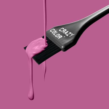 Crazy Color Vibrant Bordeaux Semi-Permanent Hair Dye. Highly Pigmented Plum Wine Conditioning & Oil Nourishing Vegan Formula | No Bleach or Ammonia | 100ml view 3