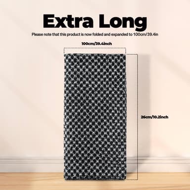 2Pcs Japanese Exfoliating Towel,Exfoliating Shower Towel,Extra Long Exfoliating Washcloth for Men Women,Exfoliating Body Scrubber for Cleaning&spa(Black+Pink) view 3