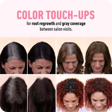 BOLDIFY Hairline Powder (LARGE, 10g) - Root Touch Up Hair Color for Gray Coverage - Bald Spot Concealing Hair Powder for Women and Men - 24-Hour Stain-Proof - Auburn view 4