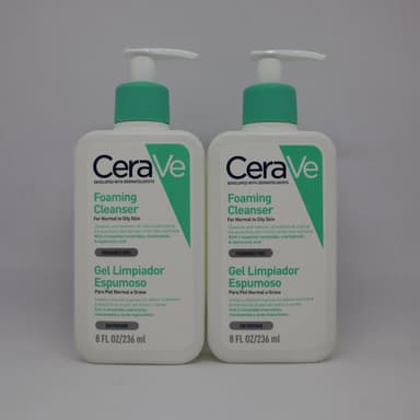CeraVe DOUBLE Foaming Cleanser 236ml Pack Of 2 view 1