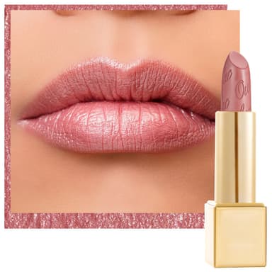 OULAC Metallic Shine Glitter Lipstick, Pink High Impact Lipcolor, Lightweight Soft and Ultra Hydrating, Long Lasting, Vegan & Cruelty-Free, Full-Coverage Lip Color 4.3 g/0.15 Baby Angel(13) view 1