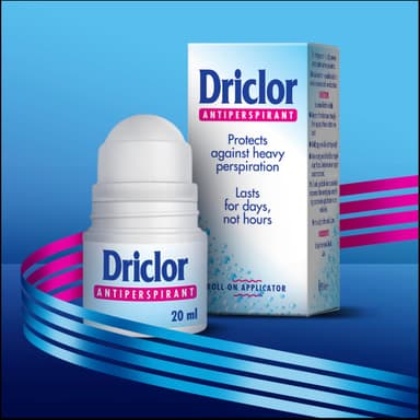 Driclor Antiperspirant Roll On Applicator 20 ml, Strong Antiperspirant for Excessive Sweating view 2