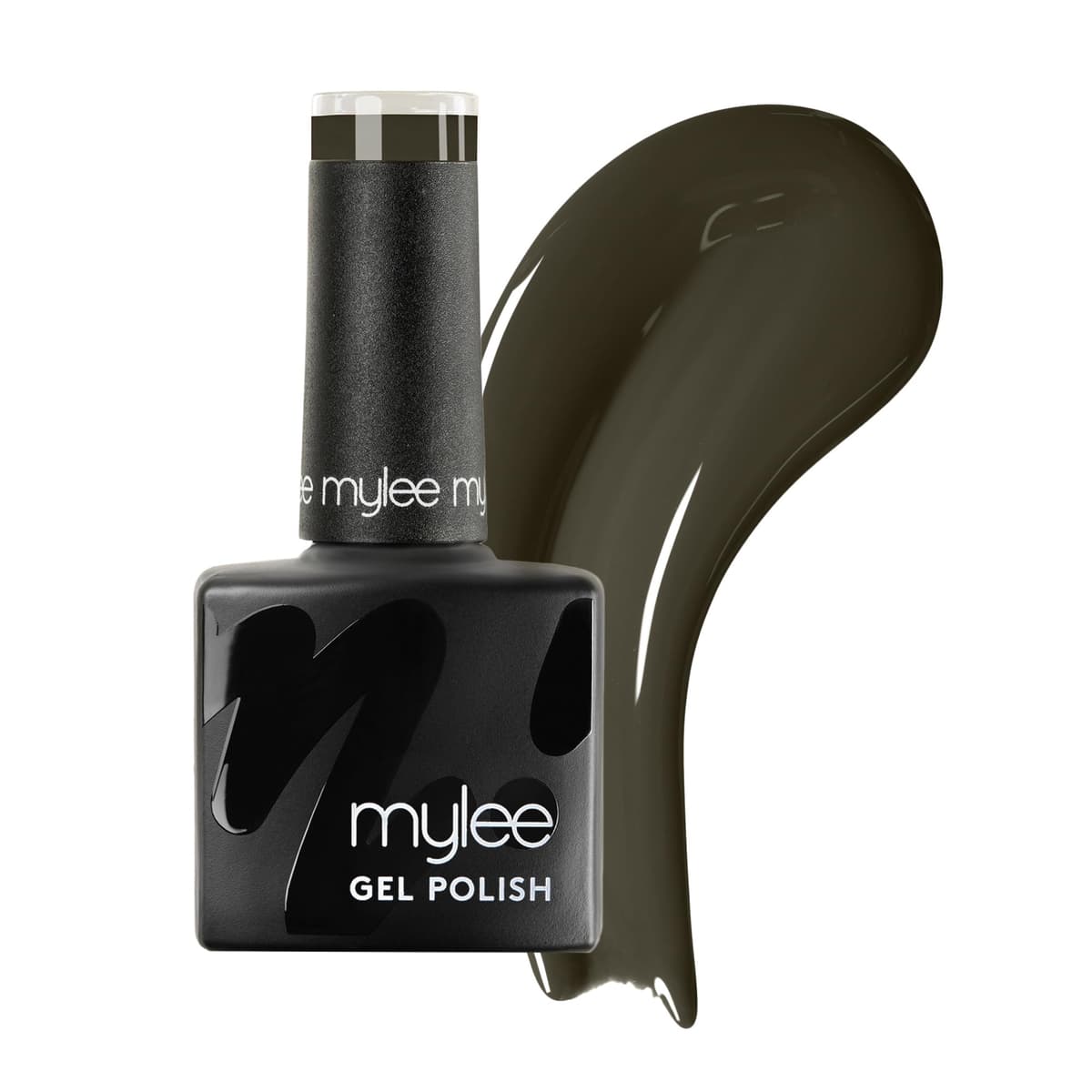 Mylee Gel Nail Polish 8ml [Deep Olive] - UV/LED Soak-Off Nail Art Manicure Pedicure for Professional, Salon & Home Use [Autumn/Winter Range] - Long Lasting & Easy to Apply