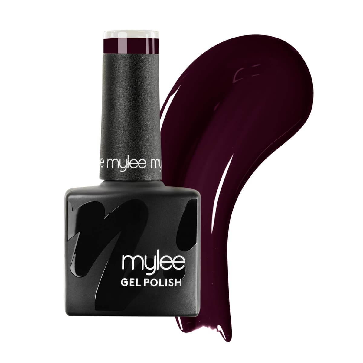 Mylee Gel Nail Polish 8ml [The Dark Night] - UV/LED Soak-Off Nail Art Manicure Pedicure for Professional, Salon & Home Use [Red Range] - Long Lasting & Easy to Apply