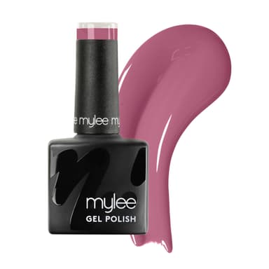 Mylee Gel Nail Polish 8ml [Vintage Rose] - UV/LED Soak-Off Nail Art Manicure Pedicure for Professional, Salon & Home Use [Pink Range] - Long Lasting & Easy to Apply view 1