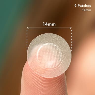 Rael Pimple Patches, Miracle Microcrystal Spot Cover - Korean Skincare, Acne Treatment Patch with Tea Tree Oil for Early Stage, Hydrocolloid, Vegan & Cruelty Free (9 Count) view 2