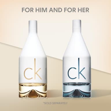 Calvin Klein CKIN2U For Him, Eau de Toilette for Men, Aromatic Fragrance With Notes of Tangelo, Pimiento, Cool Musk’s, Medium Longevity view 4
