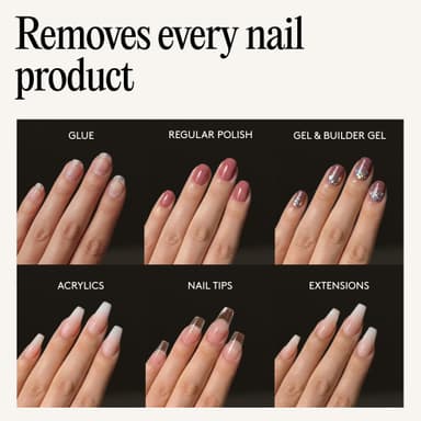 Mylee 100% Pure Acetone (300ml) - Gel Nail Polish Remover – Maximum Strength Professional Soak-Off for UV/LED, Acrylics, Nail Tips & Glue - Made in the UK view 3