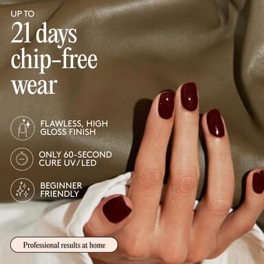 Mylee Gel Nail Polish 8ml [Diva] - UV/LED Soak-Off Gel Polish for Professional Manicure, Pedicure & Nail Art, Long-Lasting Gel Nail Varnish for Salon & Home Use [Red Range] - Up to 21 Days Chip-Free view 3