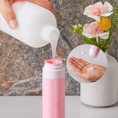 INSFIT 23 Pack Travel Bottles for Toiletries, TSA Approved Silicone Travel Size Toiletries with Toiletry Bag, BPA Free Leak Proof Refillable Travel Essentials for Shampoo Conditioner Lotion view 4