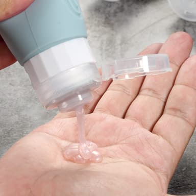Mrsdry Travel Bottle for Toiletries, Leak Proof Silicone Travel Size 90ml Bottles Refillable Containers for Liquid Shampoo, BPA Free and TSA Approved Travel Accessories with Clear Bag (4 Pack) view 4